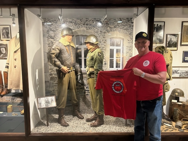 As Promised and Delivered through our members Proclamation. Our First BREC Volunteer T-Shirt has been taken to the Beaches of Normandy and to Europe.Republican Party of Broward County recognizes and memorializes the members of our greatest generation, for their gallant heroic deeds and sacrifices made on that historic day June 6th 1944Thank You John Fischer Chris MarinoChairman