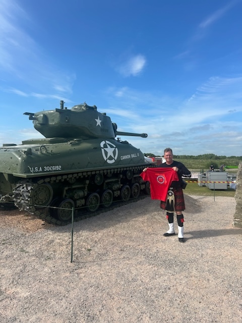 As Promised and Delivered through our members Proclamation. Our First BREC Volunteer T-Shirt has been taken to the Beaches of Normandy and to Europe.Republican Party of Broward County recognizes and memorializes the members of our greatest generation, for their gallant heroic deeds and sacrifices made on that historic day June 6th 1944Thank You John Fischer Chris MarinoChairman